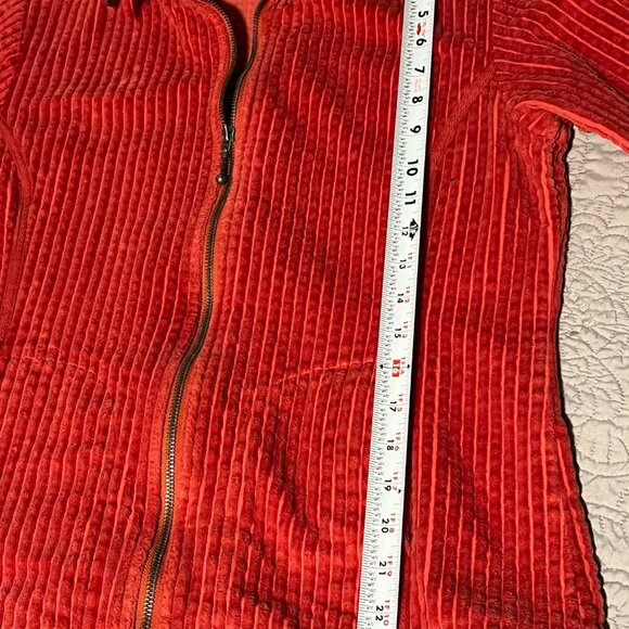 Vintage Woolrich Corduroy Jacket Burnt Orange Size S - Picture 4 of 14